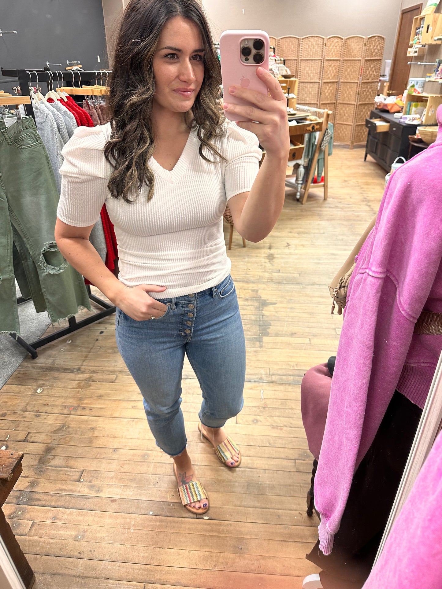 Remember Me Ribbed Top