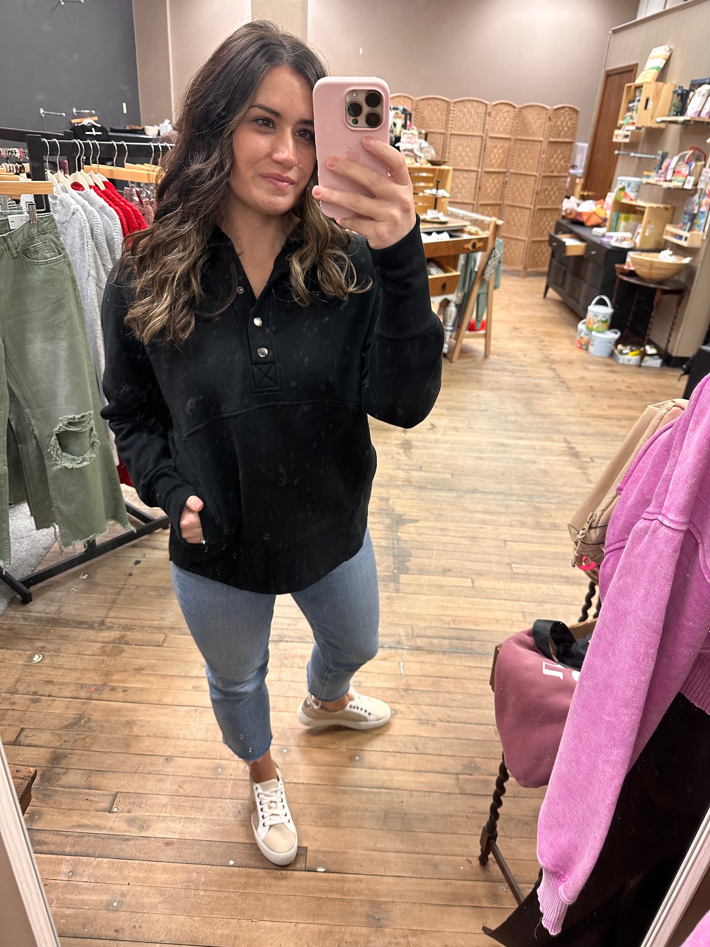 Pheobe Button Down Pullover