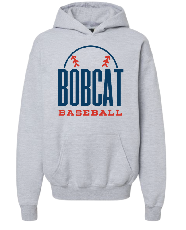 Unisex Grey Gildan Hoodie