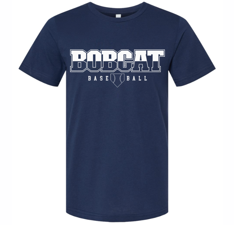 Unisex Bella Baseball Tee (Red, navy, royal)