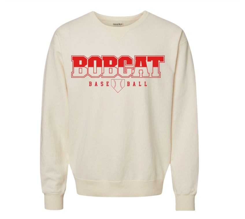 Unisex Cream Baseball CW Crew