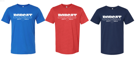 Youth Classic Softball Tee (Red, Royal, Navy)