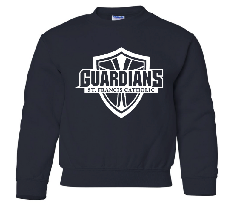 Youth Classic Full Logo Crew (Navy)