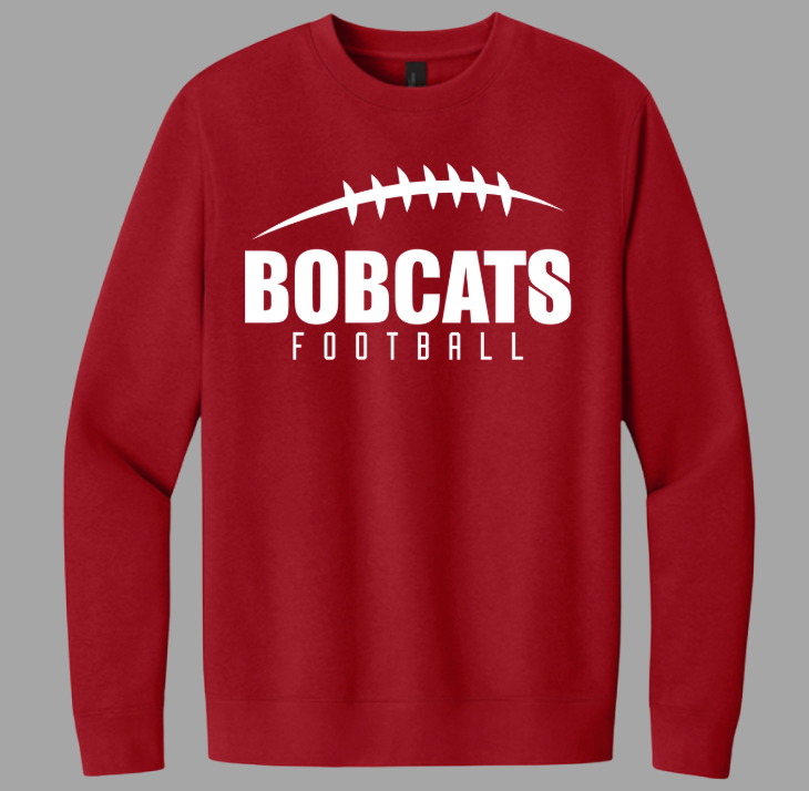 Simple Red Football District Crew