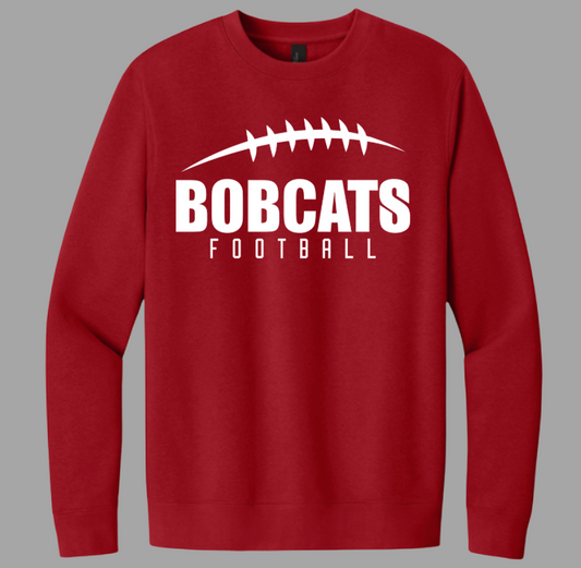 Simple Red Football District Crew