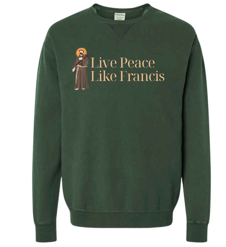 Adult Warm toned Green Comfort Crew