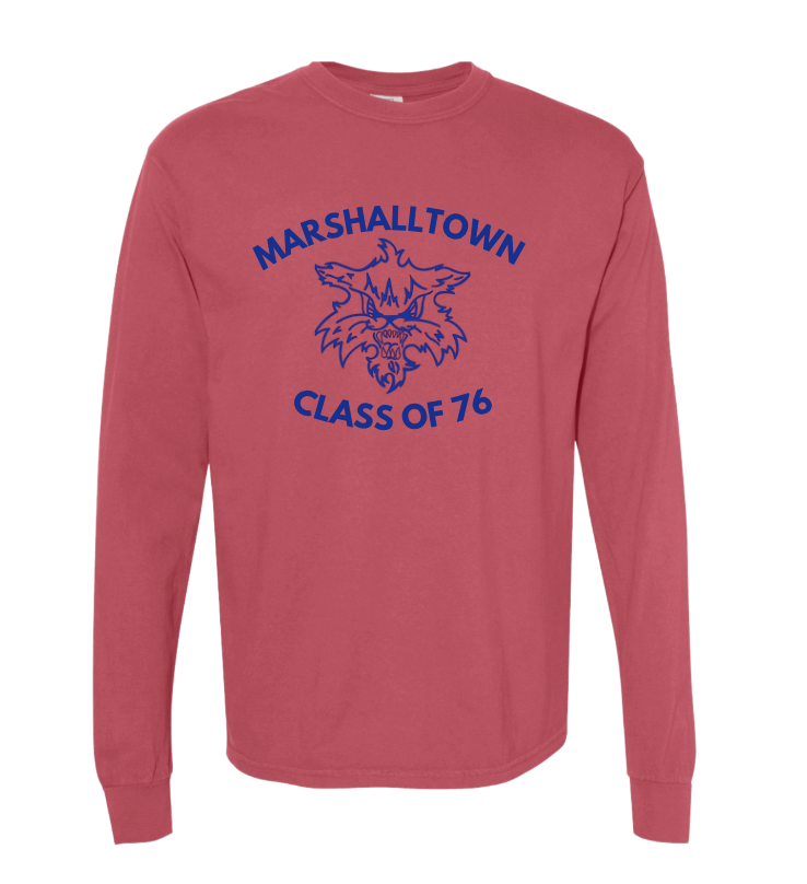 Comfort Adult Unisex Crimson Longsleeve