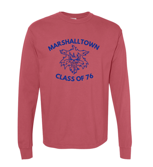 Comfort Adult Unisex Crimson Longsleeve