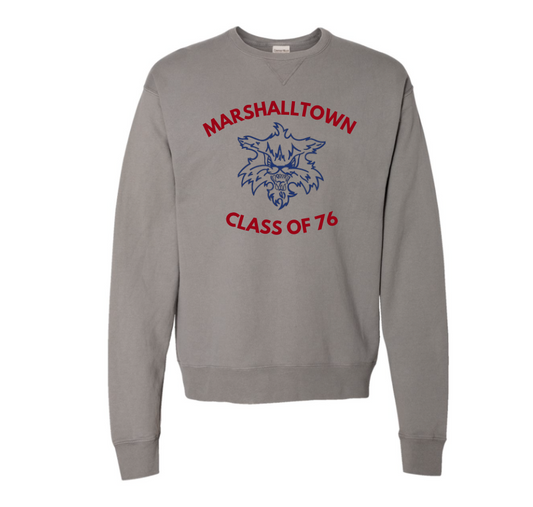 Comfort Wash Concrete Premium Unisex Comfort Crew