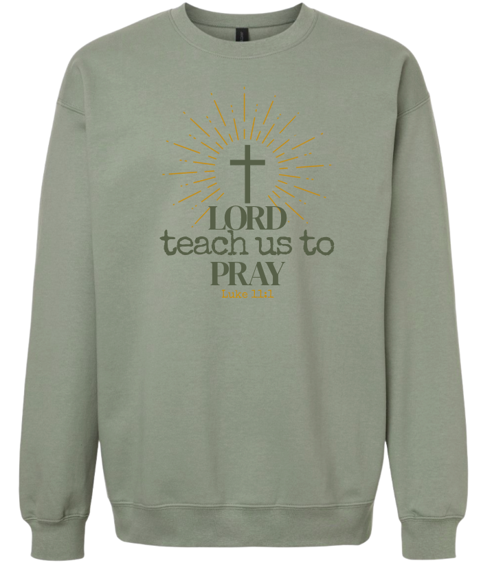 Adult Unisex Gildan Teach Us Sage Crew