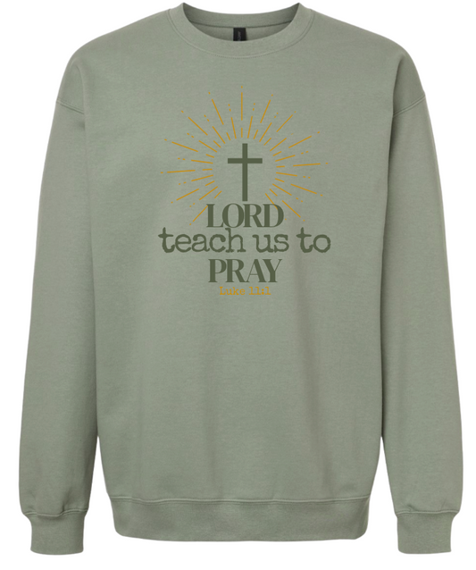 Adult Unisex Gildan Teach Us Sage Crew