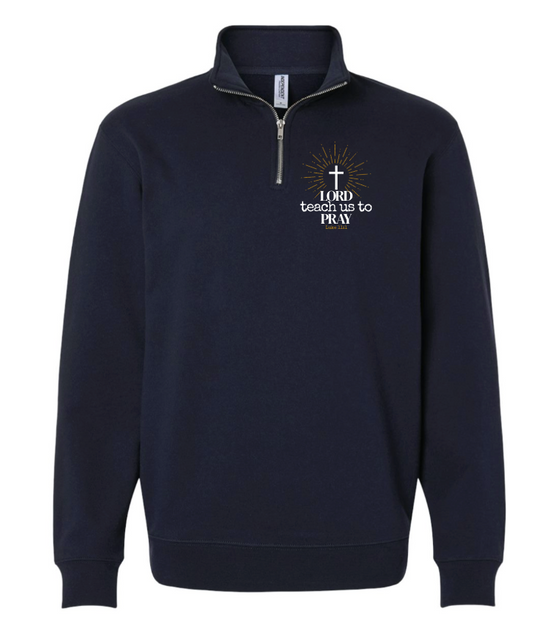 Unisex Adult Navy 1/4 zip
