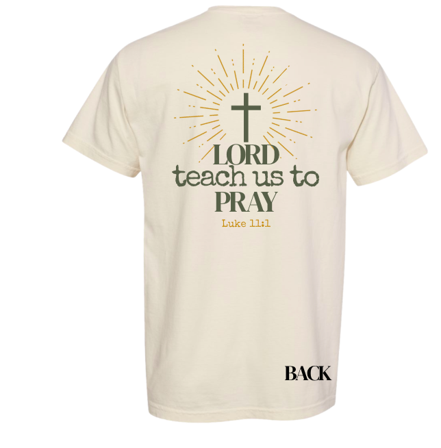 Adult Unisex Ivory Oversized back Comfort Tee