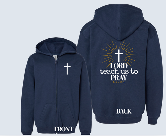 Youth full zip Front and Back Logo Hoodie (UNIFORM APPROVED)
