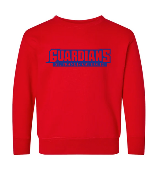Youth Red Guardians Logo Crew (Blue logo)