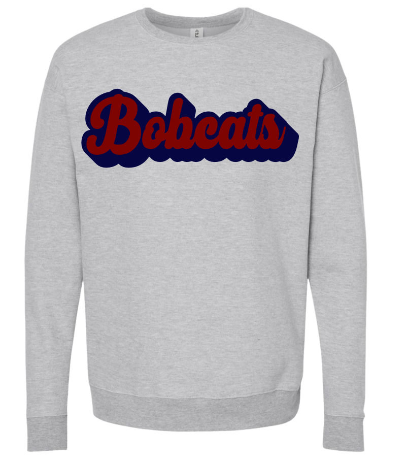 Unisex Tultex Retro Bobcats Crew