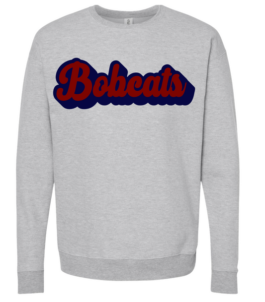Unisex Tultex Retro Bobcats Crew