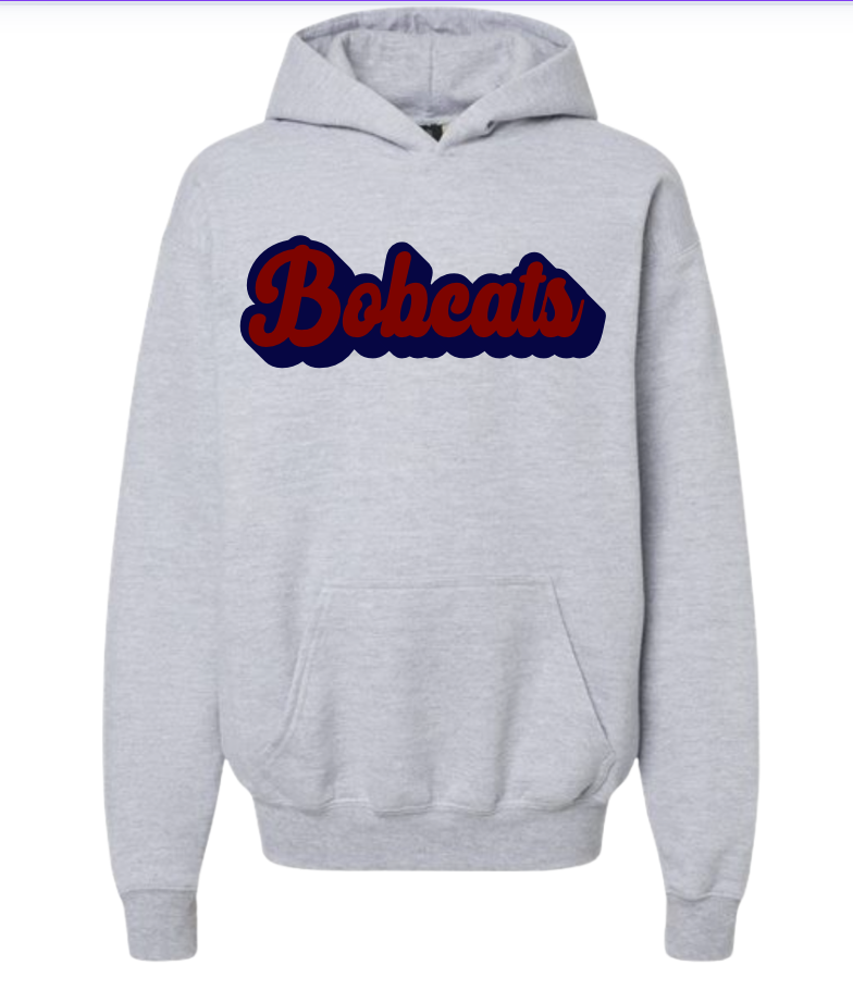 Unisex Gildan Retro Bobcats Hoodie