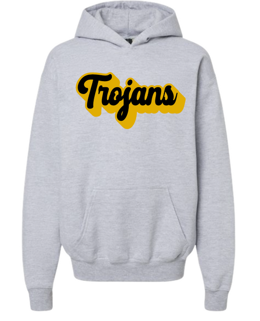 Unisex Gildan Retro Trojans Hoodie