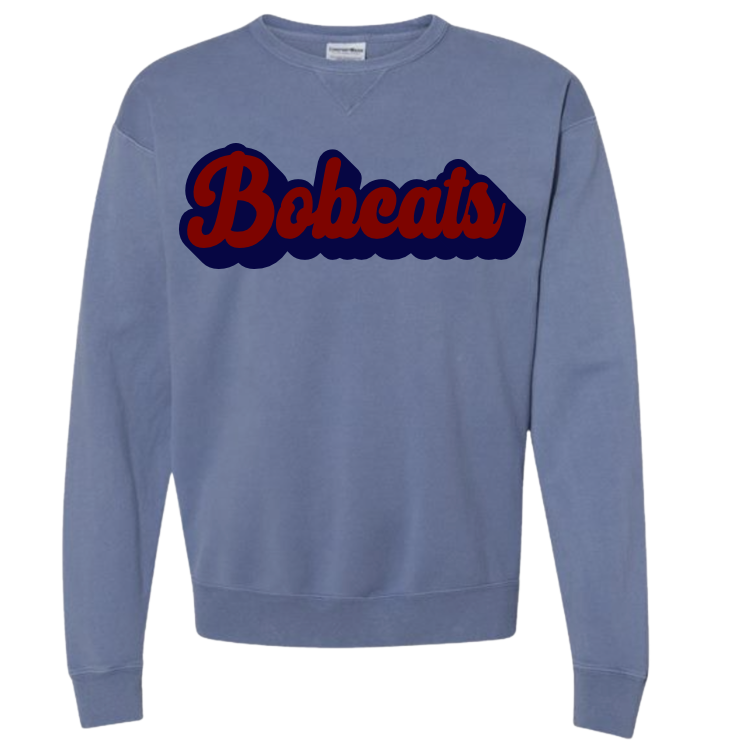 Retro Bobcats Unisex Saltwater Comfort Crew