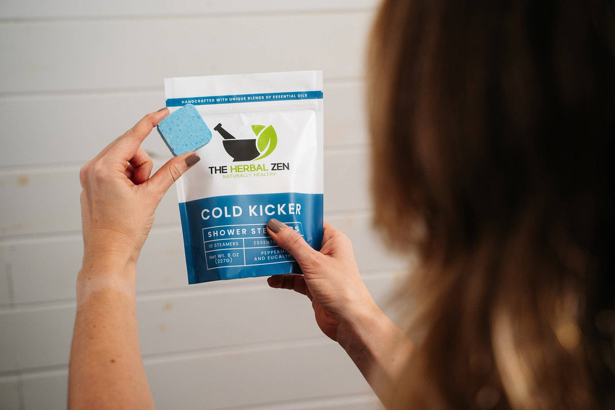 Cold Kicker Shower Steamers – Eucalyptus + Peppermint