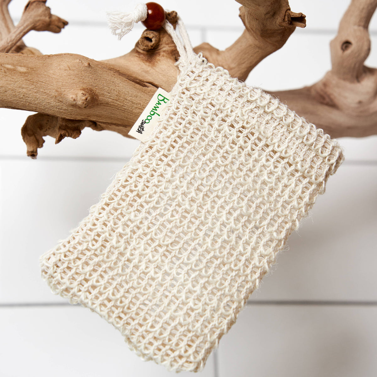 Compostable Sisal Soap Saver Bag | Skincare Bestseller