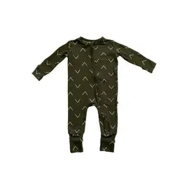 Zipper Romper- Green Arrow