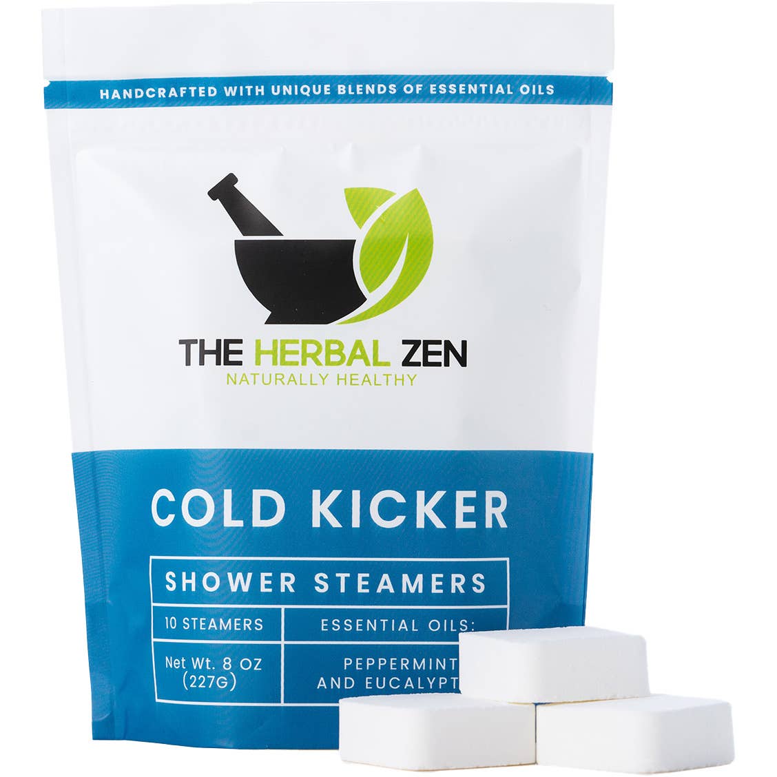 Cold Kicker Shower Steamers – Eucalyptus + Peppermint