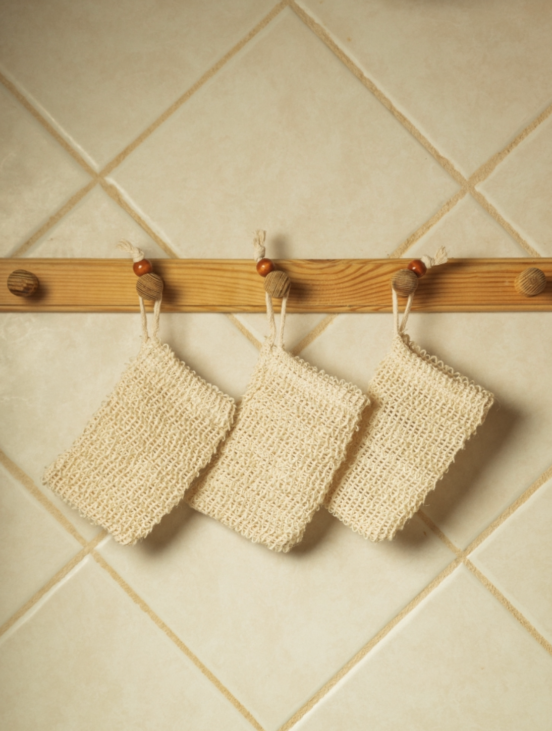 Compostable Sisal Soap Saver Bag | Skincare Bestseller