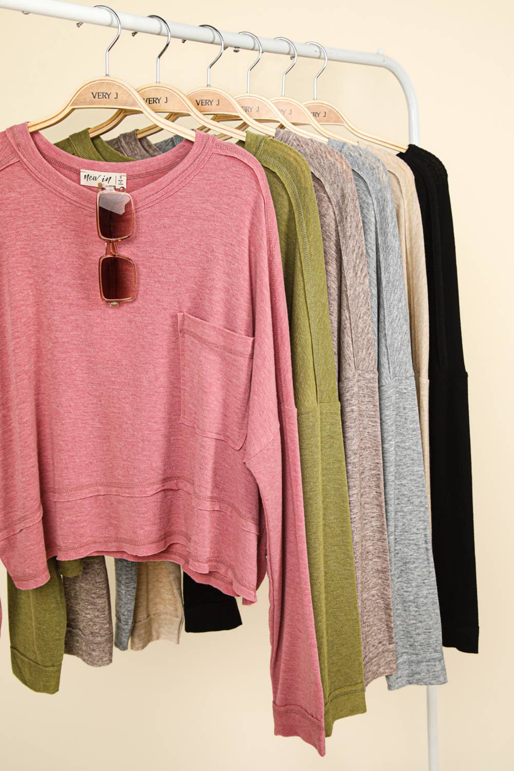 NT11330-Oversized Casual Knit Top