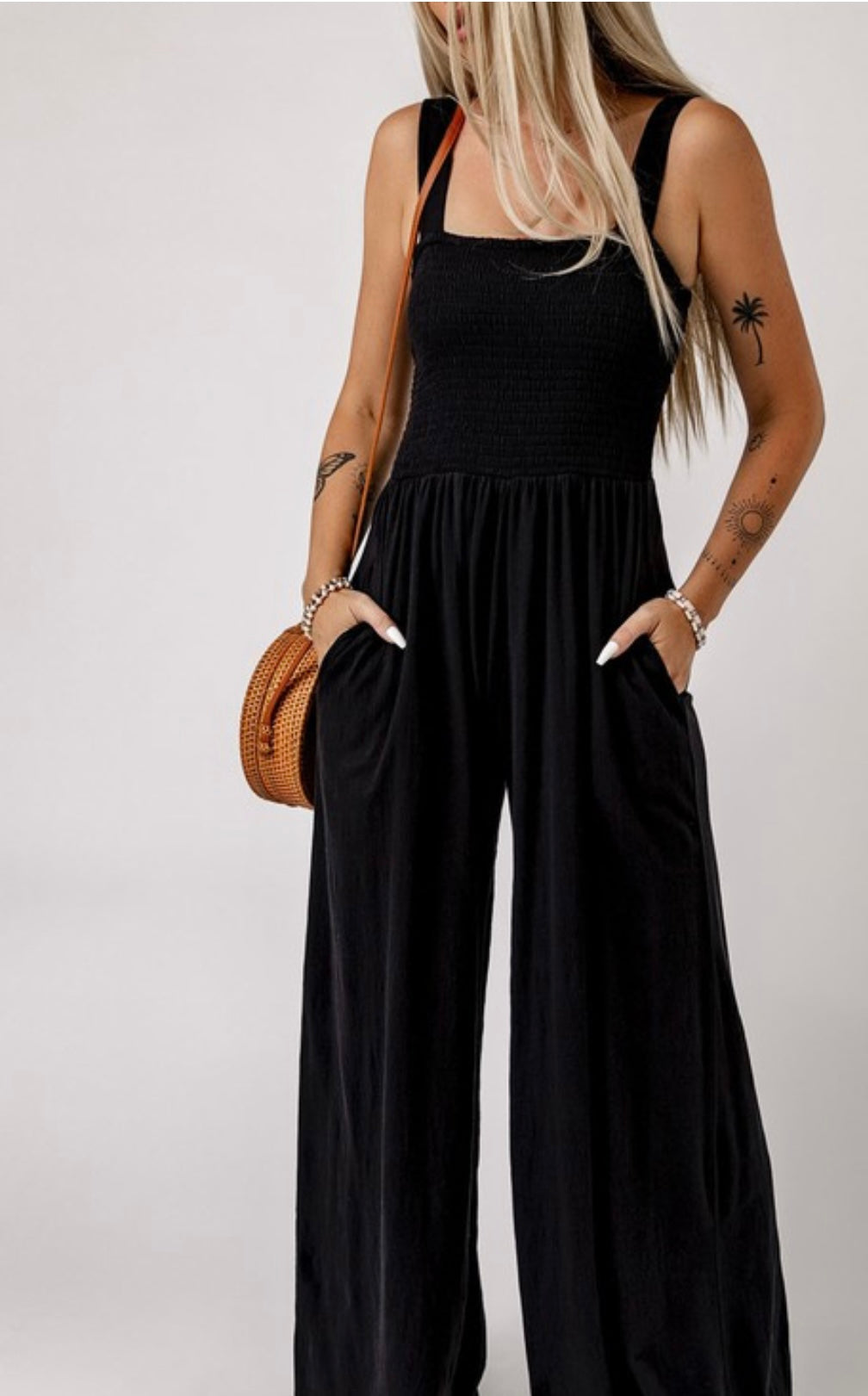 Feelin’ Free Black Romper