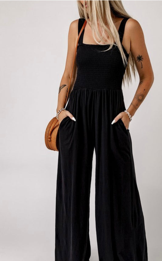 Feelin’ Free Black Romper