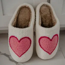 Pink Heart Slipper