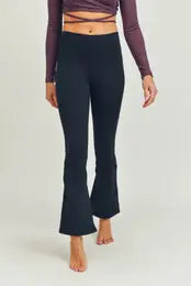 High Waisted Flared Leggings