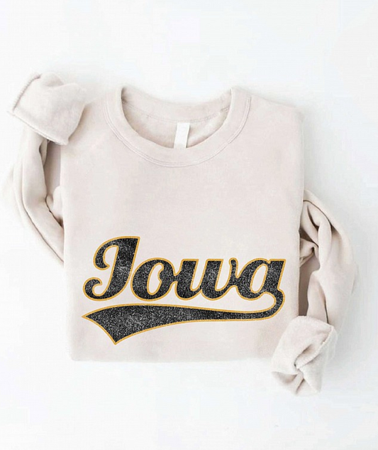 Retro Iowa Crewneck