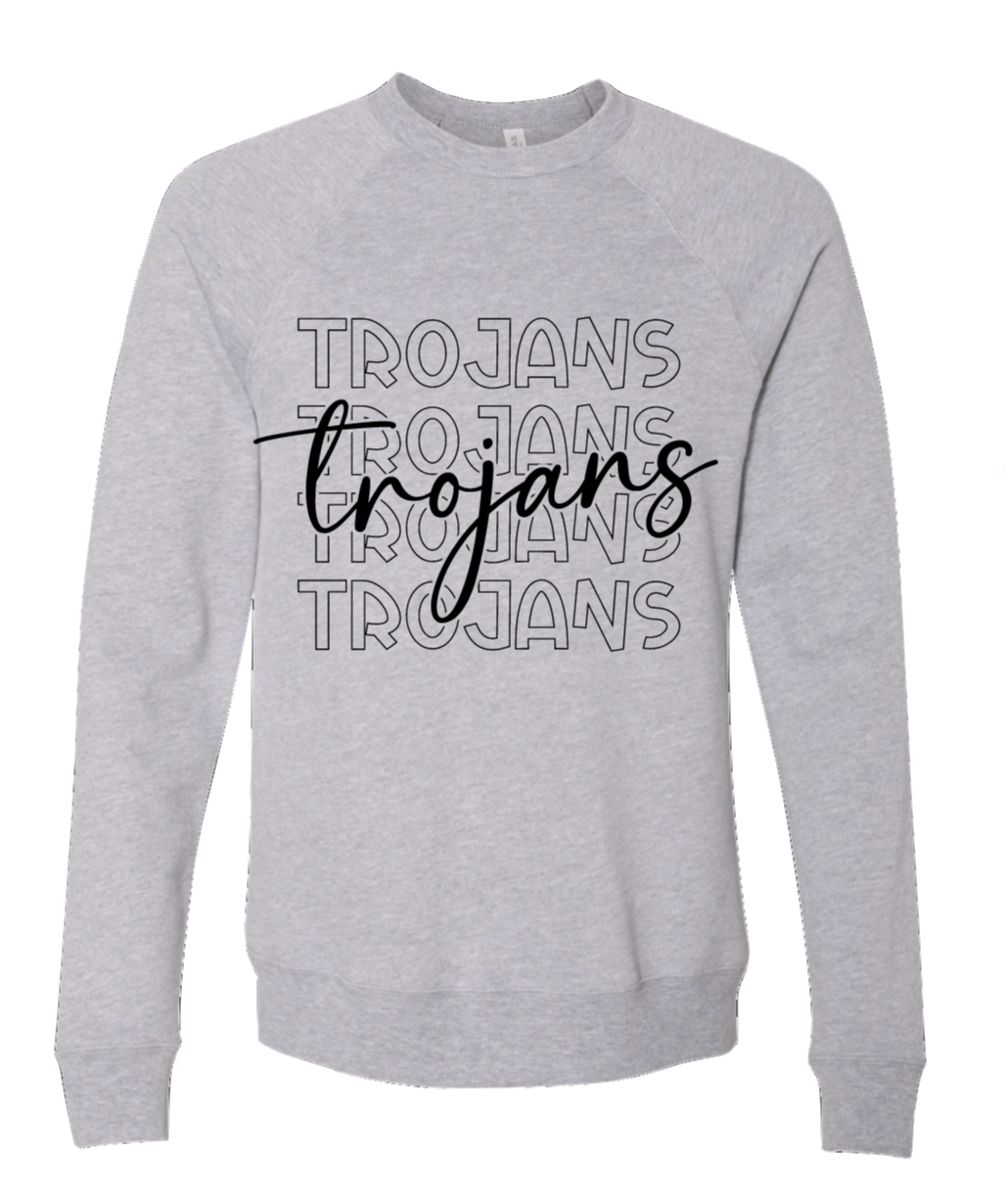 Trojans List Crewneck