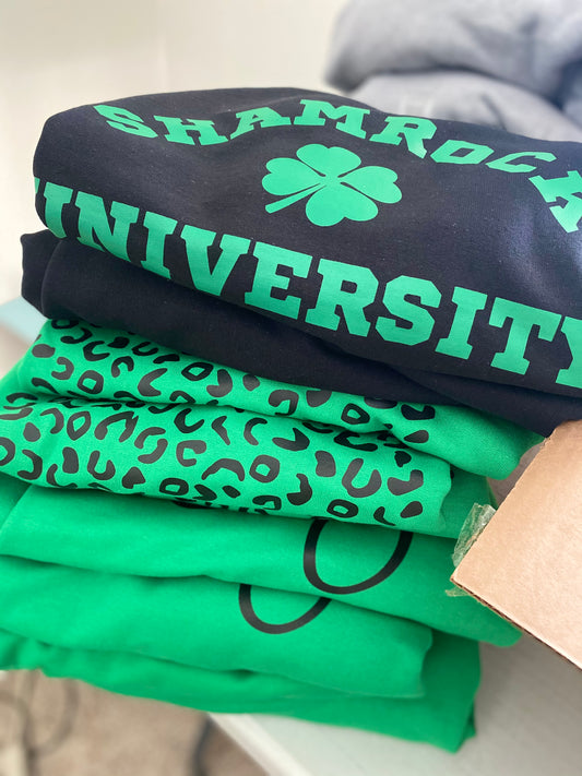 Shamrock University Crewneck